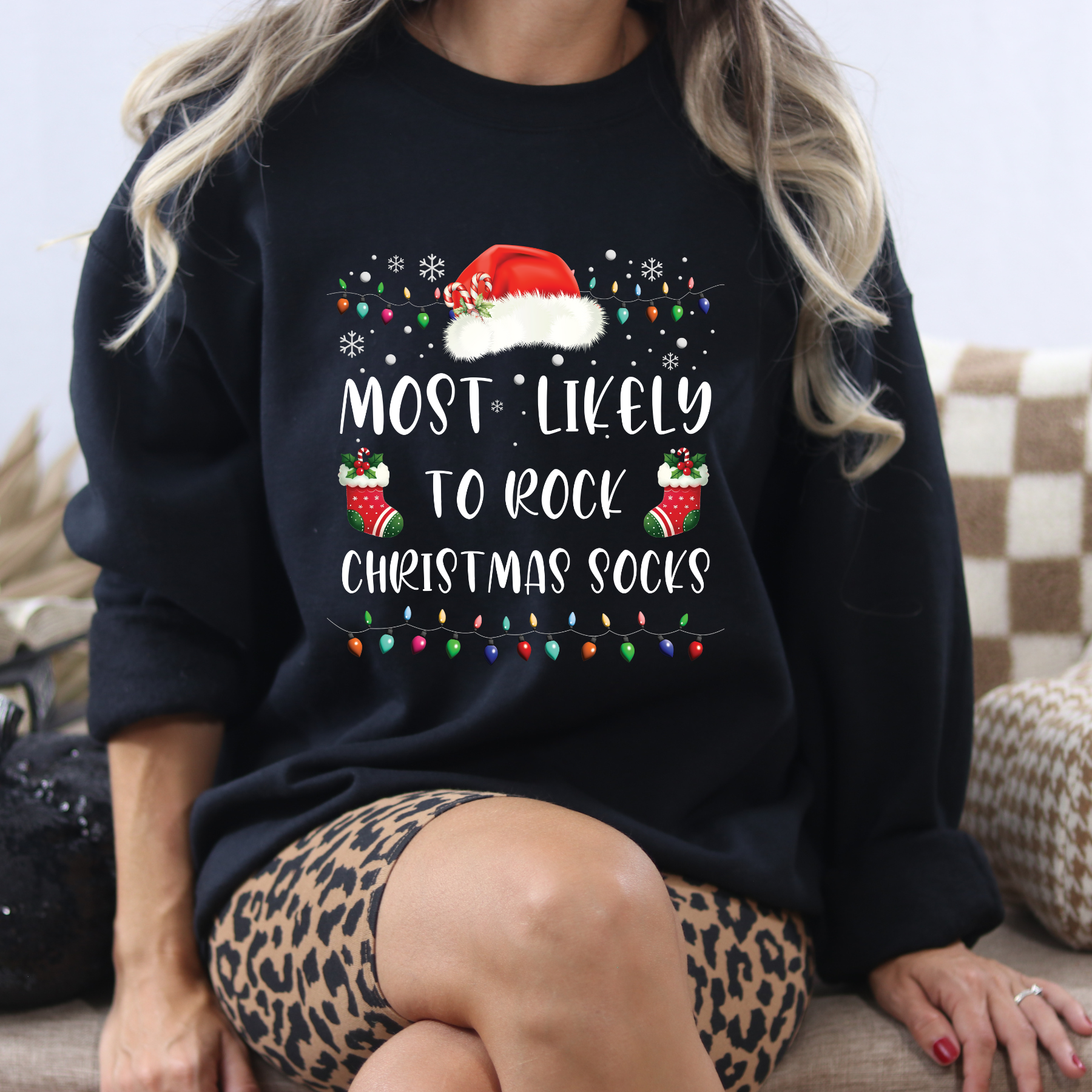 Christmas "Most Likely To..."(Kids-Youth) - Full Color Transfer