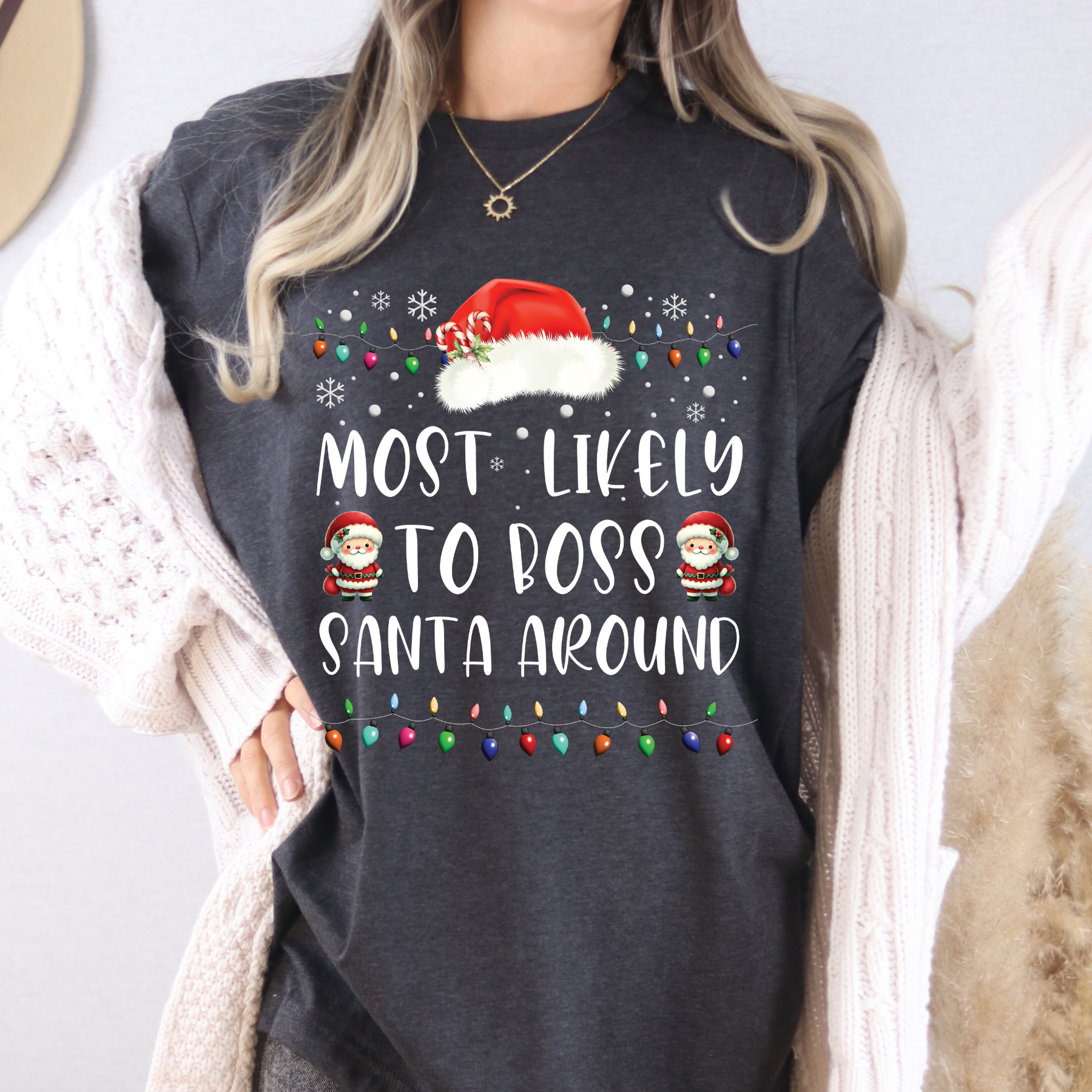 Christmas "Most Likely to..." (Adult) - Full Color Transfer