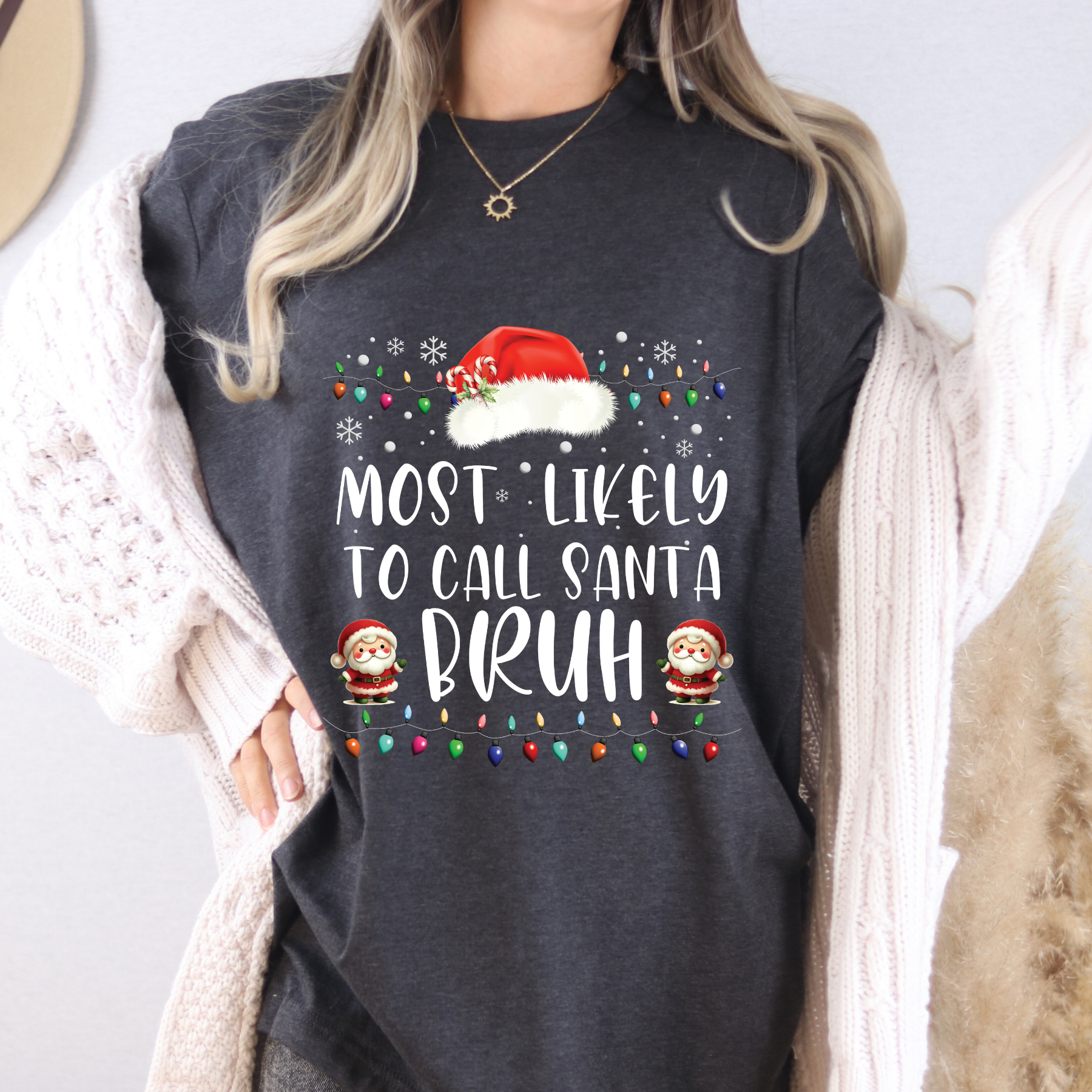 Christmas "Most Likely to..." (Adult) - Full Color Transfer