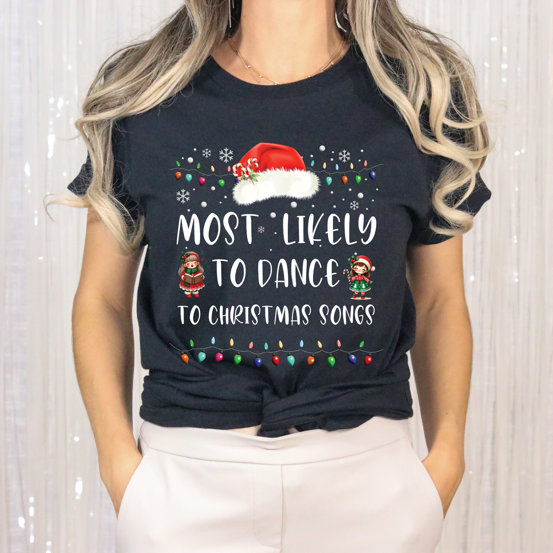 Christmas "Most Likely to..." (Adult) - Full Color Transfer