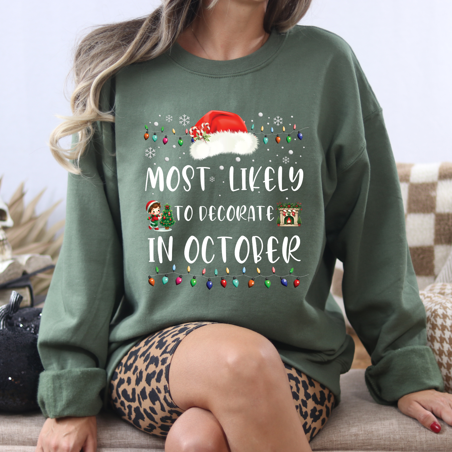 Christmas "Most Likely to..." (Adult) - Full Color Transfer