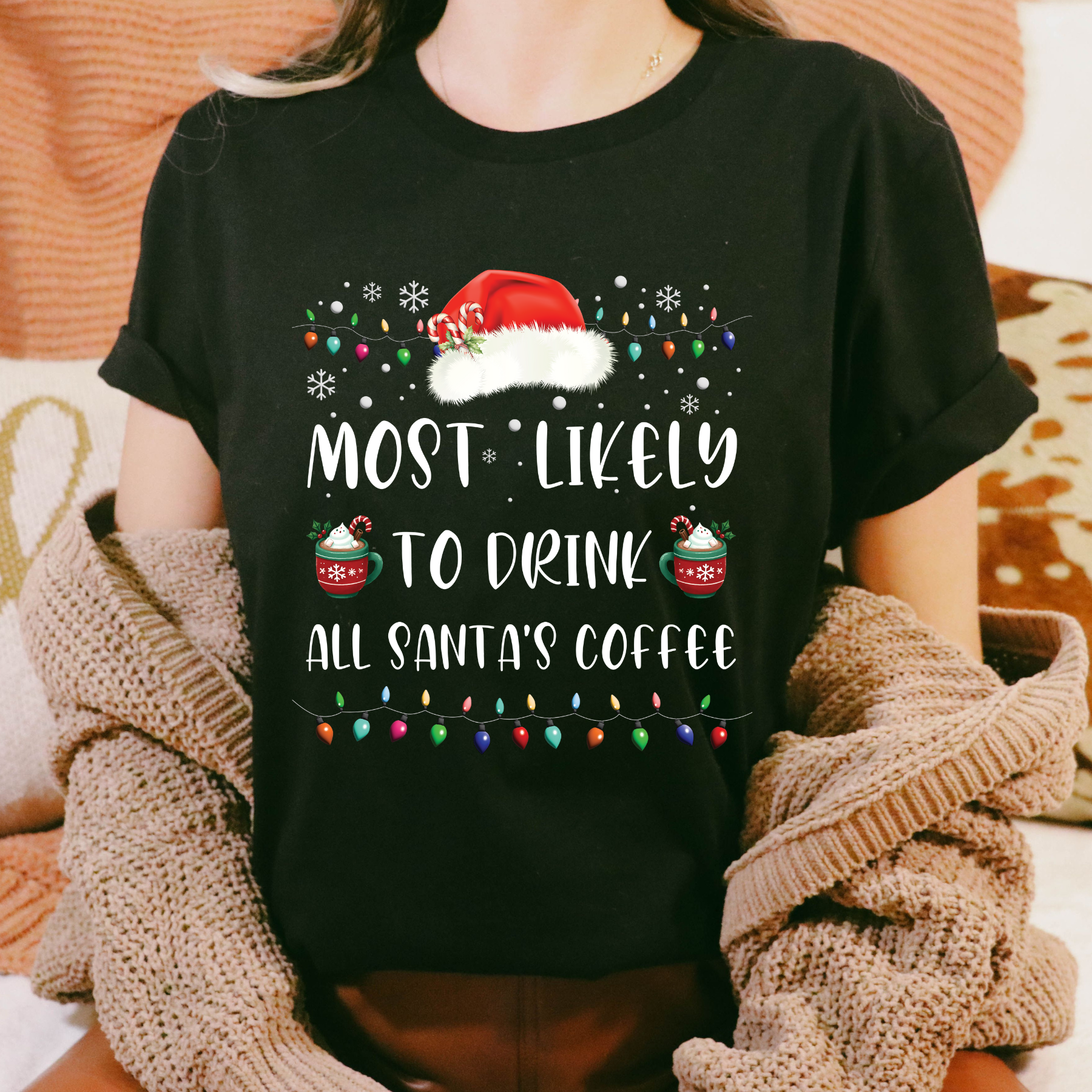 Christmas "Most Likely to..." (Adult) - Full Color Transfer