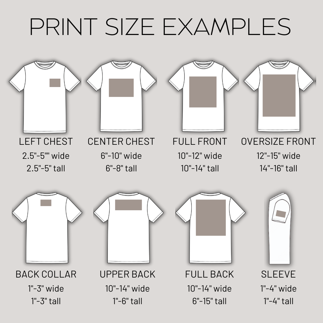 Custom Full Color Transfer - SINGLE DESIGN