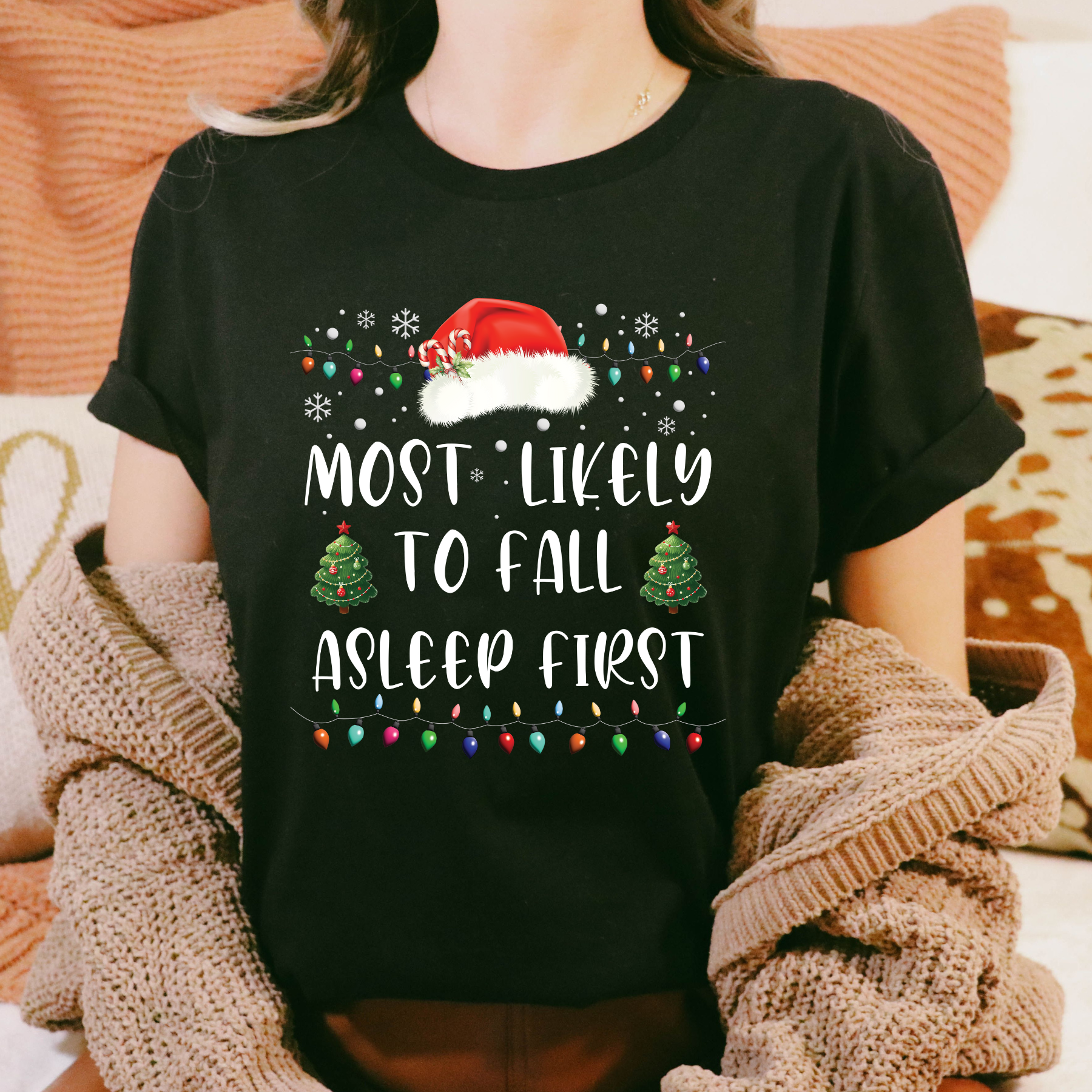 Christmas "Most Likely to..." (Adult) - Full Color Transfer