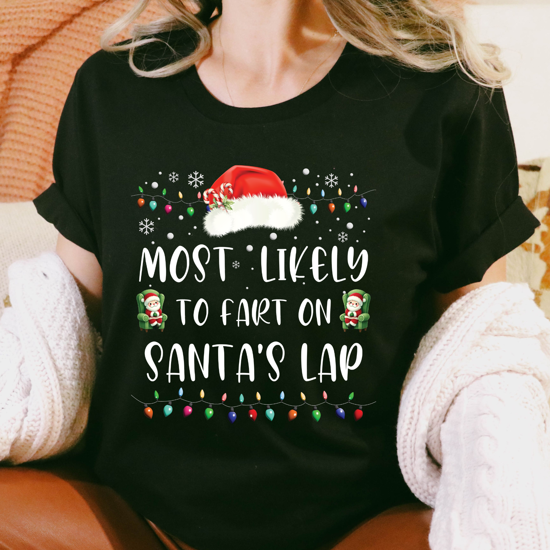 Christmas "Most Likely to..." (Adult) - Full Color Transfer