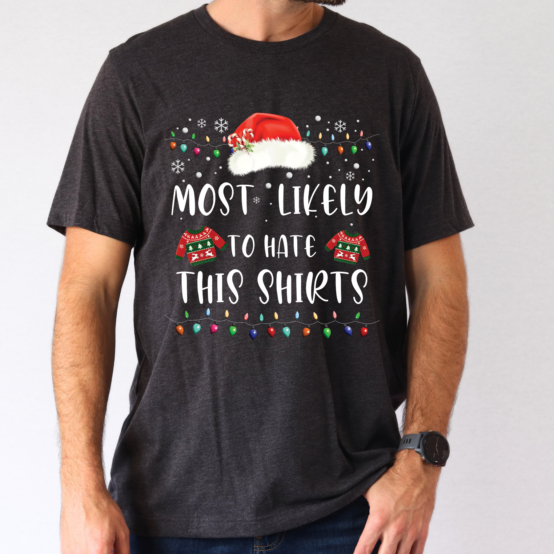 Christmas "Most Likely to..." (Adult) - Full Color Transfer