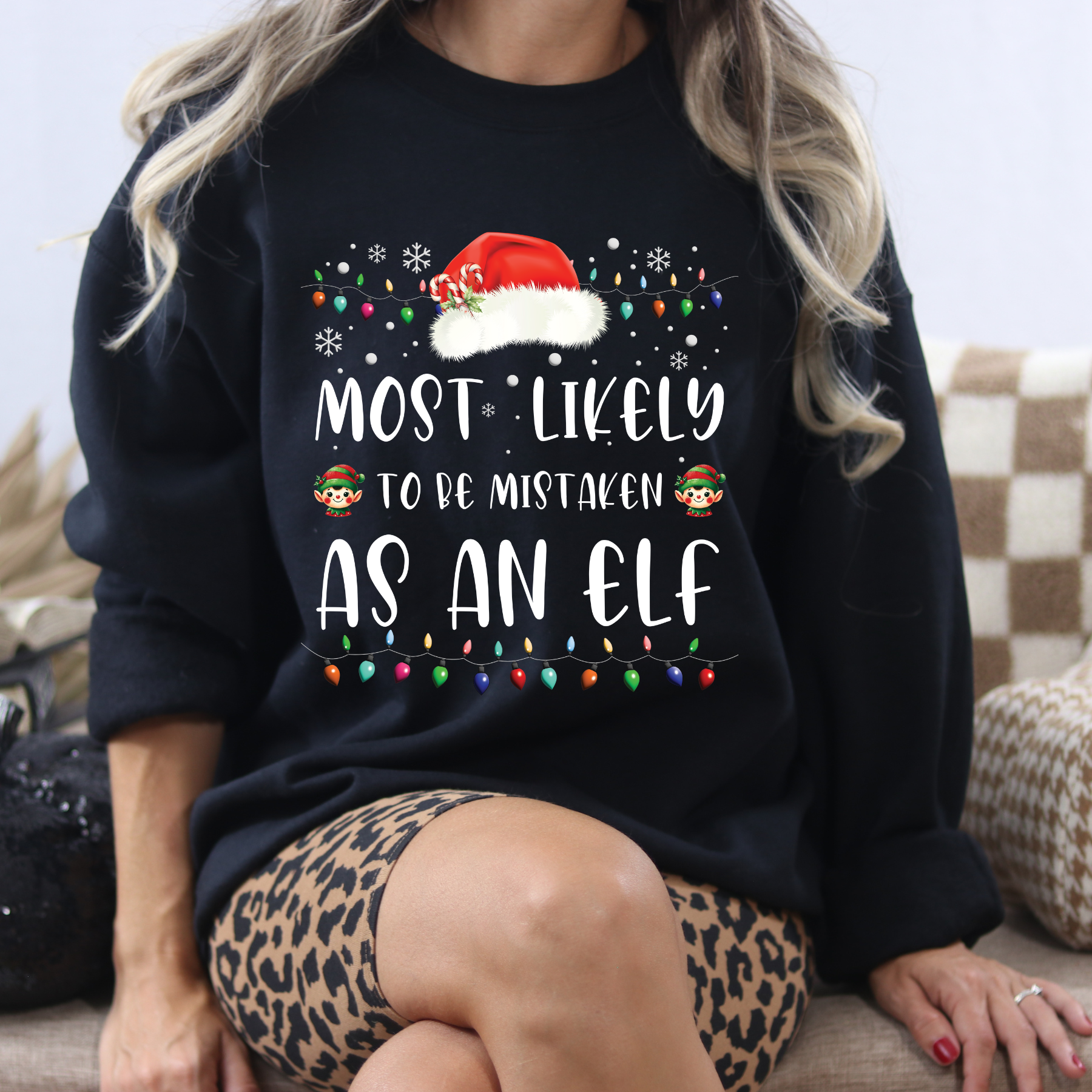 Christmas "Most Likely to..." (Adult) - Full Color Transfer