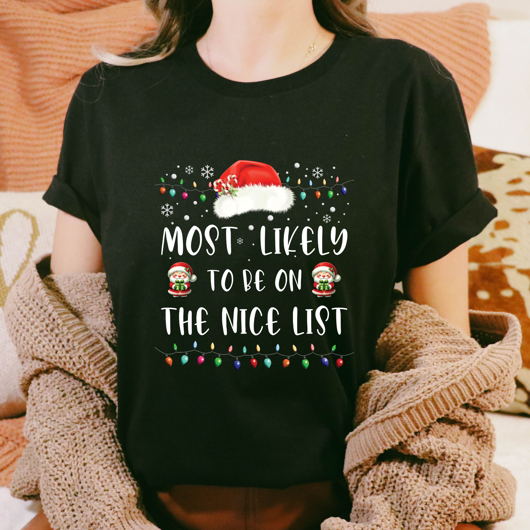 Christmas "Most Likely to..." (Adult) - Full Color Transfer