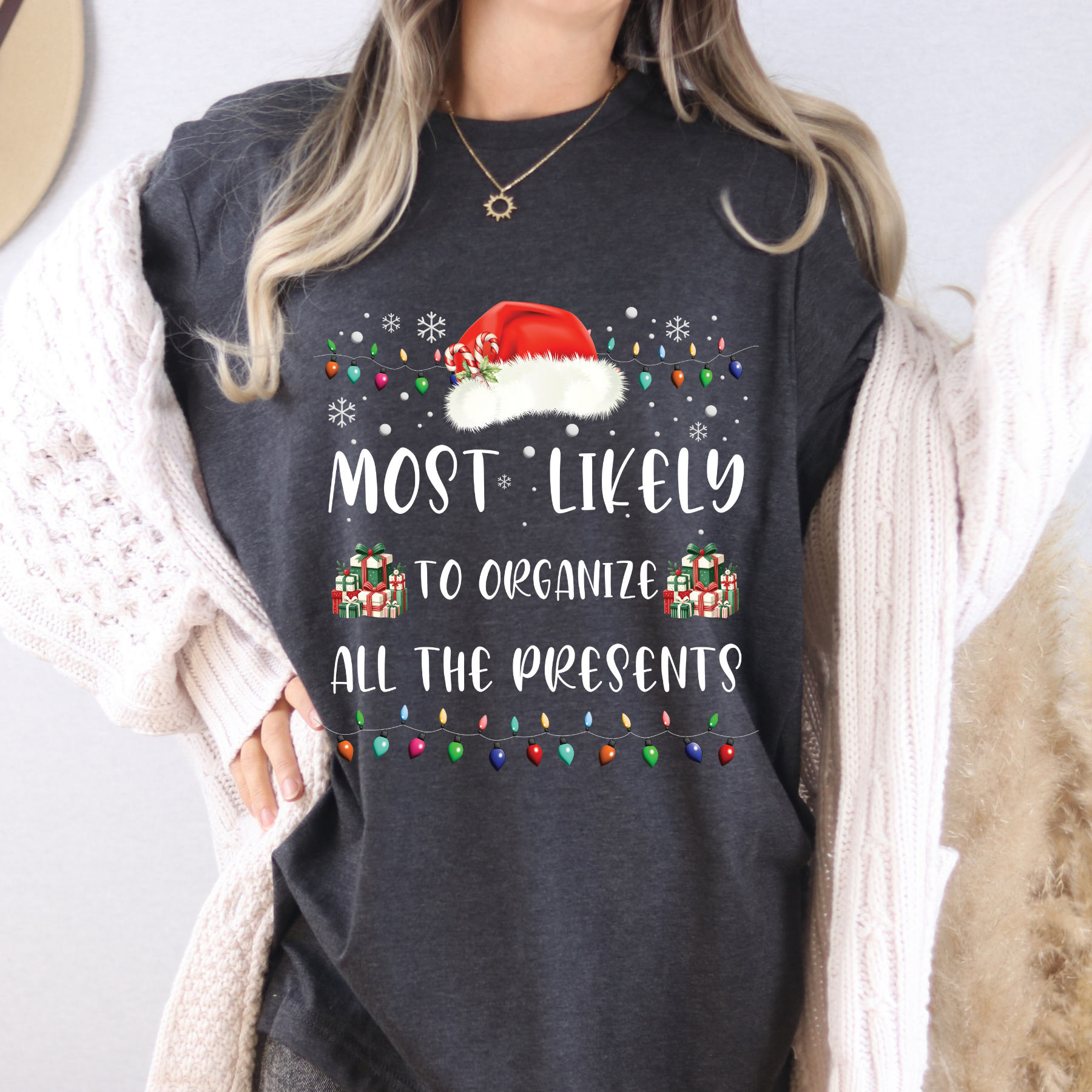 Christmas "Most Likely to..." (Adult) - Full Color Transfer