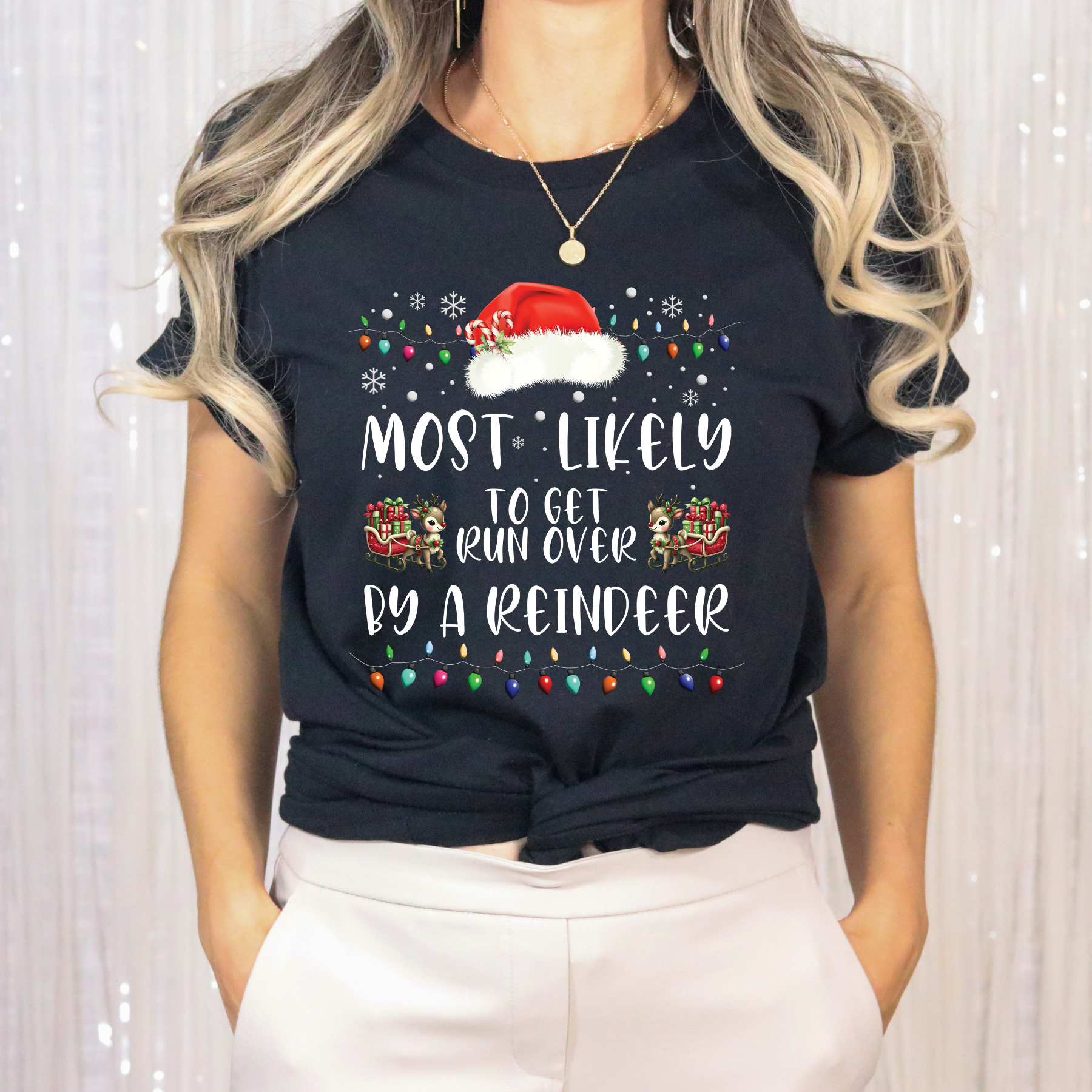 Christmas "Most Likely to..." (Adult) - Full Color Transfer