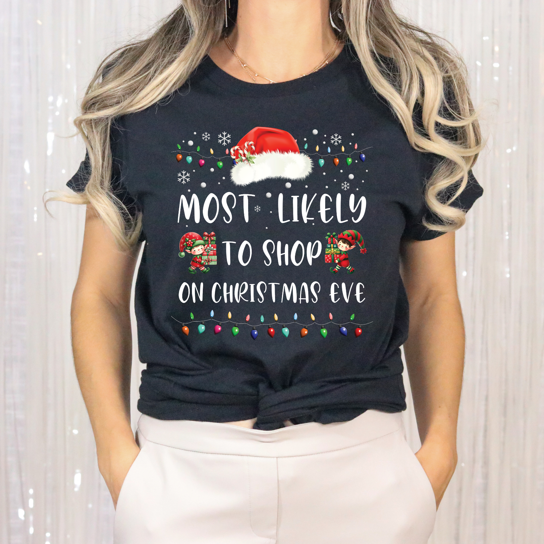 Christmas "Most Likely to..." (Adult) - Full Color Transfer