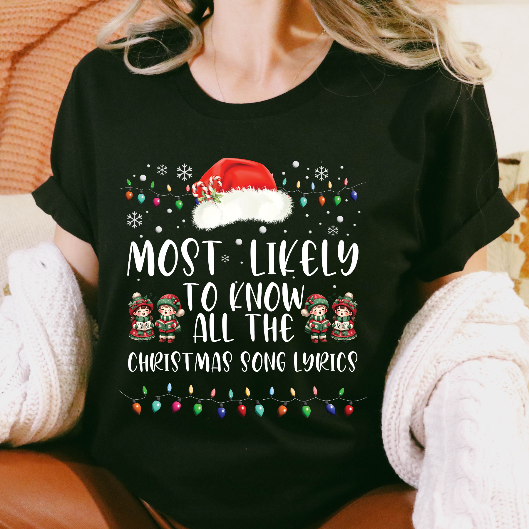 Christmas "Most Likely to..." (Adult) - Full Color Transfer