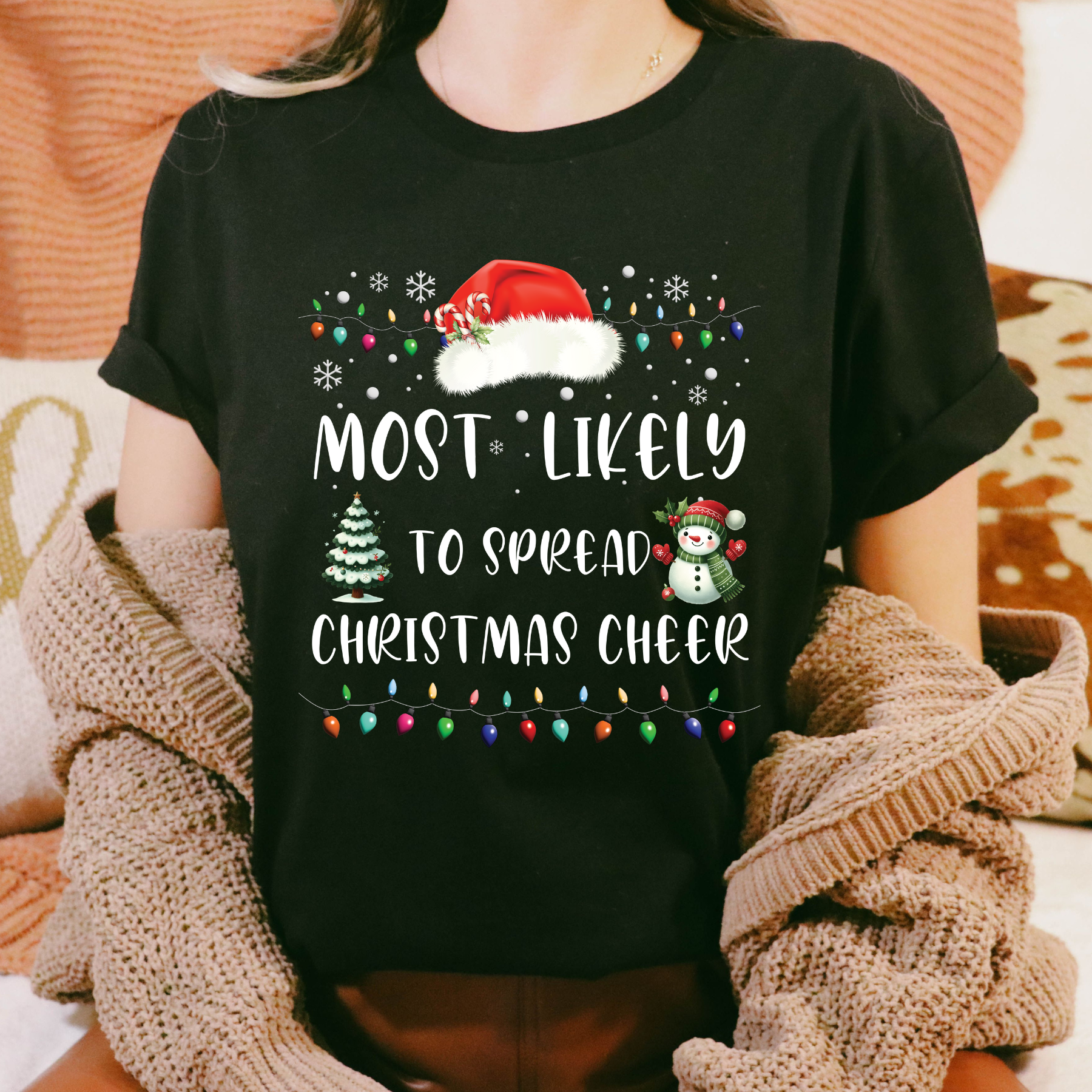 Christmas "Most Likely To..."(Kids-Youth) - Full Color Transfer