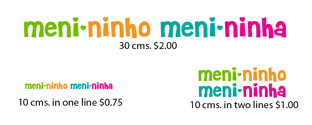 Custom order Patricia Ribeiro Name