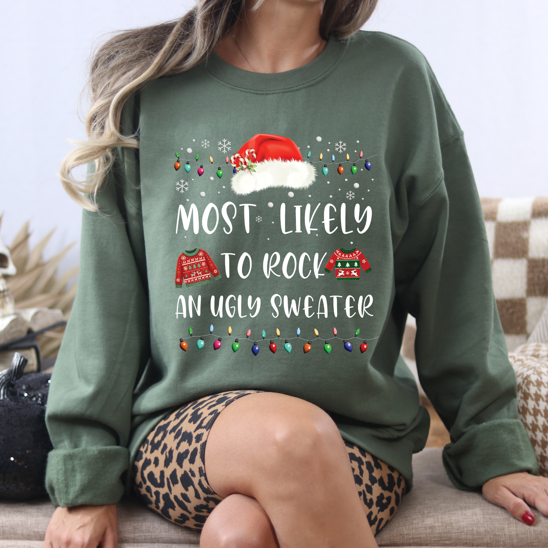 Christmas "Most Likely to..." (Adult) - Full Color Transfer