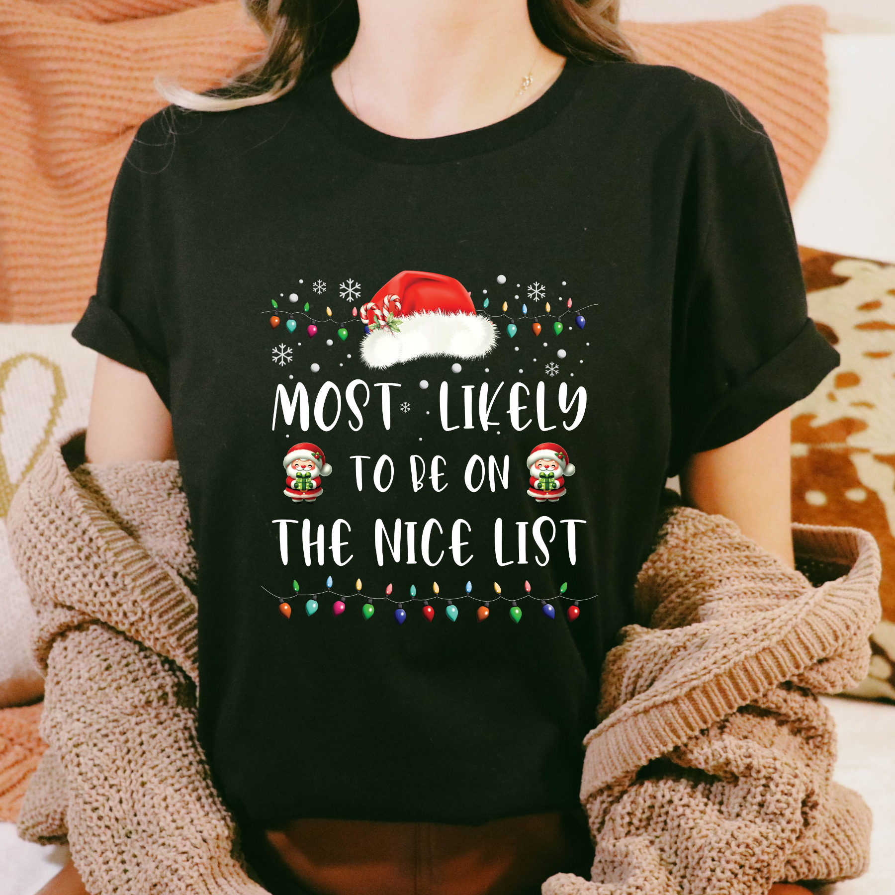 Christmas &quot;Most Likely To...&quot;(Kids-Youth) - Full Color Transfer