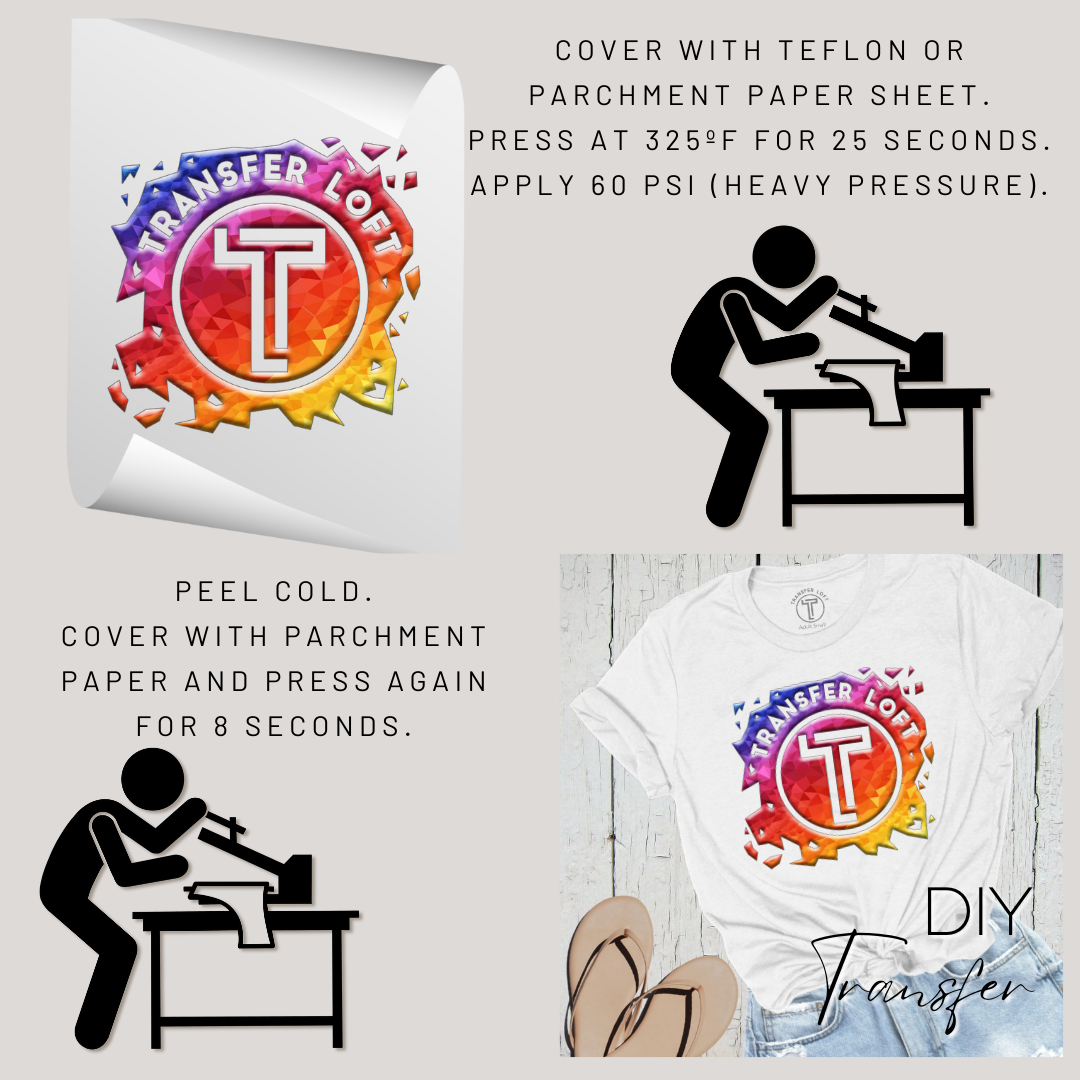 Custom Full Color Transfer - SINGLE DESIGN